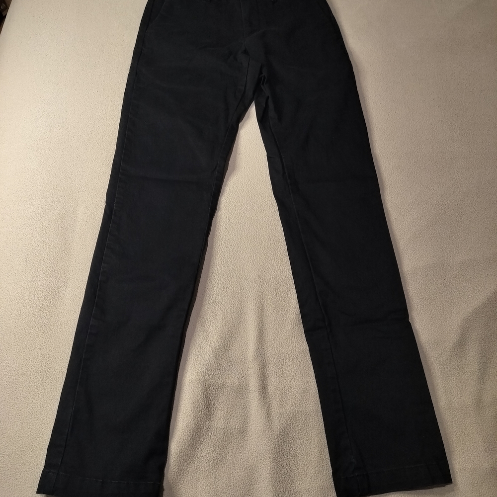 Uniqlo Men's Black Slim Chino Pants, Stretch Sz 29×34. - Picture 1 of 14